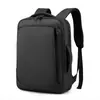 Mochila de negocios con diseño expandible multifuncional, mochila para laptop de gran capacidad para hombres, adecuada para la oficina y los desplazamientos