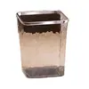 Inodoro de alta gama gran capacidad cubo nuevo lujo ligero 2025 cubo de basura doméstico dormitorio sala de estar cocina transparente