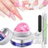 Popular Transfronterizo Sólido Antiadherente Pegamento para Pellizcar a Mano Manicura Tallado Modelado Fototerapia Pegamento para Extensiones Pegamento Gomoso Pegamento para Uñas