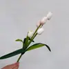 Ramo de Flores Artificiales Tulipán con Tacto Real Ramo Artificial de Novia Boda Ramo Artificial Flores Falsas Accesorios de Fotografía Coreanos Flor de Seda