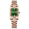 Reloj de señoras nuevo de marca suiza reloj de cuarzo ultrafino pequeño reloj verde explosiones de comercio exterior en vivo una generación de cabello