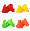 Tobogán de rodillos a prueba de viento, pila plana, flor, obstáculo de entrenamiento, señal de esquina, cono de tráfico, taza triangular, accesorios de patinaje sobre ruedas, patines, barricada