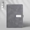 Caderno A5 Imprimível LOGO Negócios Simples Escritório Bloco de Notas Livro de Registro de Reuniões Fivela Caixa de Presente