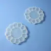 Caja de Almacenamiento Fija de Dibujos Animados Cilindro Arcoíris Caja de Plástico DIY Girasol Compartimentos Múltiples Joyas Cuentas Caja a Prueba de Polvo