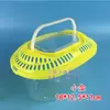 Aquário Anel Portátil Transparente Transporte Aquário Resistente Feira Noturna Pequeno Dourado Gaiola de Água Caixa Balcão de Rua Peixe Dourado