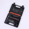 Kit de herramientas de destornillador eléctrico de 47 piezas, Taladro con batería de litio recargable, Modelo pequeño de mano para el hogar