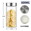 Frascos Sellados de Vidrio de Borosilicato al por Mayor para Alimentos Secos, Té, Frascos de Almacenamiento a Prueba de Humedad y Conservación Fresca, Frascos de Almacenamiento para Especias y Cáscara de Mandarina Seca