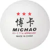 Pelotas de Tenis de Mesa Boka Tres Estrellas Abs40+ para Entrenamiento, Alta Elasticidad y Duraderas, Venta Directa del Fabricante, Venta al por Mayor Multiusos, Dropshipping Disponible