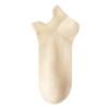Meias finas femininas de algodão primavera/verão branco puro meias decotadas femininas desodorante absorvente de suor verão puro algodão meias femininas