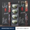 Caneca de Mestre de Forno Cerâmico Caneca Única Xícara de Chá Aberta Xícara de Chá Cerâmica Conjunto de Chá Kung Fu Xícara de Chá Presente Pessoal para Negócios