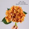 Flores Artificiales 3 Piezas 1 Ramo Hortensia Flores Falsas de Seda Flor Falsa Artificial Ramo de Hortensia Decoración de Mesa Auxiliar de Sala de Estar Arreglo Floral