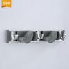 Aluminio espacial gancho de aluminio estante para trapeador estante para escobas estante de almacenamiento colgante de pared para baño estante para balcón