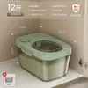 Cubo para Arroz de Cocina Hogareño Nuevo 2024 Caja de Arroz Sellada Tanque de Harina Contenedor de Almacenamiento Caja de Almacenamiento de Arroz a Prueba de Insectos y Humedad