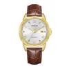 Orsga Moda Negocios Reloj para Hombre Casual Calendario Fabricante Transmisión en Vivo Comercio Exterior Transfronterizo Reloj de Cuarzo con Diamantes Romanos