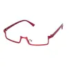 Gafas de cosplay 2D de media montura Lolita cyberpunk decorativas Japanese anime armazones de gafas al por mayor