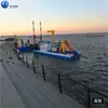 Cutter de Bomba de 6 pulgadas Shenyang Draga de Succión Fujian 200 Metros Cuadrados Bombeo y Dragado de Arena Barco de Dragado Escariador Barco de Bombeo y Succión de Arena