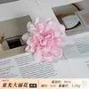 Cabeza de Dahlia Simulada 10cm Flor de Dahlia Flor de Seda Guirnalda DIY Hecha a Mano Tocado Broche Decoración de Caja de Regalo