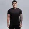 Nova Camiseta de Gola Redonda Plus Size de Verão Shell Macio Clone Algodão Caimento Manga Curta Antirrugas Secagem Rápida Respirável Fitness Masculino