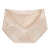 Ropa interior de algodón puro para mujer, 10A Antibacteriana Clase a Algodón de Xinjiang, 100% Algodón de Cintura Media Transpirable Talla Grande Verano Ropa interior de algodón puro para mujer