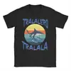 Camiseta Casual Tralalero Tralala Algodão Masculina Feminina