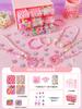 Pulseira Infantil Miçangas Colar Meninas Pulseira Meninas Pulseira Joia Bebê Conjunto Presente Presente de Aniversário Meninas