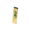 Fabricante de brochetas para barbacoa, brochetas para elote, brochetas de bambú biodegradables, brochetas con anillos, brochetas de bambú de 30 cm de largo, brochetas de sauce negro, brochetas