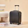 Maleta de Viaje para Mujer 18 pulgadas Maleta de Mano Maleta Trolley de Viaje Fuerte y Duradera Pequeña con Contraseña Cuero Silenciosa y Ligera