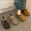 Zapatos Estilo Birkenstock de Cobertura Total con Adornos de Encaje, Suelas Gruesas, Tacones Ocultos, Doble Hebilla, Diseño Slip-On y Parte Superior Suave - Novedad Otoño 2026