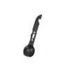 Cuchillo, tenedor y cuchara siete en uno, cuchillo multifuncional para exteriores, vajilla de camping, pequeña combinación de cuchillo recto, sable de acero inoxidable, cuchillo con silbato