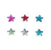 Adesivo Acrílico Kidslike Contas Coloridas de Bolha Milho Presilha Cabelo Infantil Bico de Pato Estrela Acessórios DIY