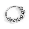 Anillo de Bloqueo de Acero Inoxidable de Seis Bolas para Hombres, Anillo de Restricción Metálico, Ajuste Suave, Dispositivo de Interacción Íntima, en Stock, Disponible una Pieza
