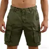 Comercio Exterior Transfronterizo 2026 Nuevo Estilo Pantalones Cortos de Trabajo para Hombre Modernos Frescos Ligeros para Exteriores Funcionales Holgados Casuales
