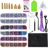 Suministro Especial Transfronterizo Kit Aplicador de Pedrería Hotfix Portátil Reparador de Pedrería Herramienta de Aplicación de Pedrería para Ropa Kit Fabricante Venta al por Mayor