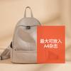 Mochila para Mujer 2025 Estilo Coreano Nueva Llegada Moderna Combinable Gran Capacidad Tela Oxford Lona Casual Viaje Mochila Mujer