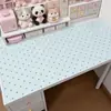 Alfombrilla de escritorio de lunares estilo ins coreano, alfombrilla de escritorio linda estilo japonés para dormitorio de estudiante, protector de escritorio impermeable y de alta apariencia