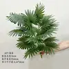 Planta Táctil Real Hoja de Calathea Caparazón de Tortuga Hotel Restaurante Exhibición Paisaje de Palmera Decoración de Pared Verde