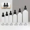 En Stock Botellas de Aceite Esencial Ámbar de 5 ml/10 ml/30 ml, Botellas Gotero, Botellas Transparentes a Prueba de Luz para Sérum, Botellas Dispensadoras de Vidrio