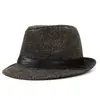 Sombreros de Versión Grande Exclusivos Transfronterizos para Otoño e Invierno Sombreros de Jazz Europeos y Americanos Sombreros para Actuaciones Escénicas Sombreros Casuales Sombreros de Moda