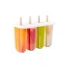 Molde Grande para Paletas Heladas Antiguo de 4 Piezas con Tapa para Hogar, Molde Lindo para Helado y Paletas Heladas para Niños, Molde DIY para Helado y Sorbete