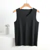 Chaleco térmico sin costuras para hombre, engrosado con forro polar para otoño/invierno, corte holgado, se puede usar como capa exterior, capa base de cuello en V