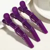 Presilhas para Modelar Cabelo para Salões de Beleza, Presilhas Longas tipo Bico de Pato, Presilhas de Posicionamento sem Marcar, Presilhas Jacaré para Lavar o Rosto e Maquiagem