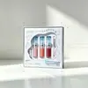 Embalagens Personalizadas com Janela para Caixas de Presente de Cosméticos Estilo Fresco com Estampagem Dourada em Relevo em Papel Cartão Branco