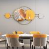 Nueva Pintura Integrada de Metal Colgante de Pared Pintura Estéreo Entrada Restaurante Pared Combinación de Porcelana de Cristal Pintura Decorativa Decoración de Pared Estante de Almacenamiento