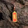 Pingente Thangka leve com você Zhao Gongming Ziwei Hui Cinco Elementos pequeno Thangka paz e fortuna colar pingente amuleto Deus Marcial da Riqueza
