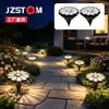 Luz Solar de Margarita para Exteriores Creativa Flor de Jardín Césped Impermeable Luz Decorativa LED Luz de Flor Subterránea