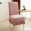 Funda para Silla de Mesa de Comedor Textil Pan Ya Cojín para Silla Funda para Respaldo de Silla Funda para Silla Elástica Engrosada Universal Set de Fundas para Taburete Hogar