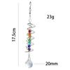 Molino de Viento de Cola Espiral de Venta Caliente Transfronterizo Bola Condensada Cola Espiral Doble Ciclón a Carrillón de Vidrio de Cristal 3D