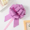 Amazon transfronterizo 50 bolas grandes de flor de bola esmerilada con purpurina flor de regalo de Navidad empaque de flores fiesta navideña cinta de flor