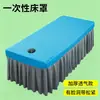 Funda de Cama Desechable para Salón de Belleza, Sábana Fija de Tejido No Tejido, Sábana para Colchón de Masaje con Agujero Facial y Elásticos en las Cuatro Esquinas