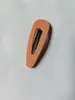 Pinza para el pelo BB de color metálico estilo coreano con hilo cepillado, horquilla elegante igual que la celebridad de internet, pinza para el pelo linda, horquilla